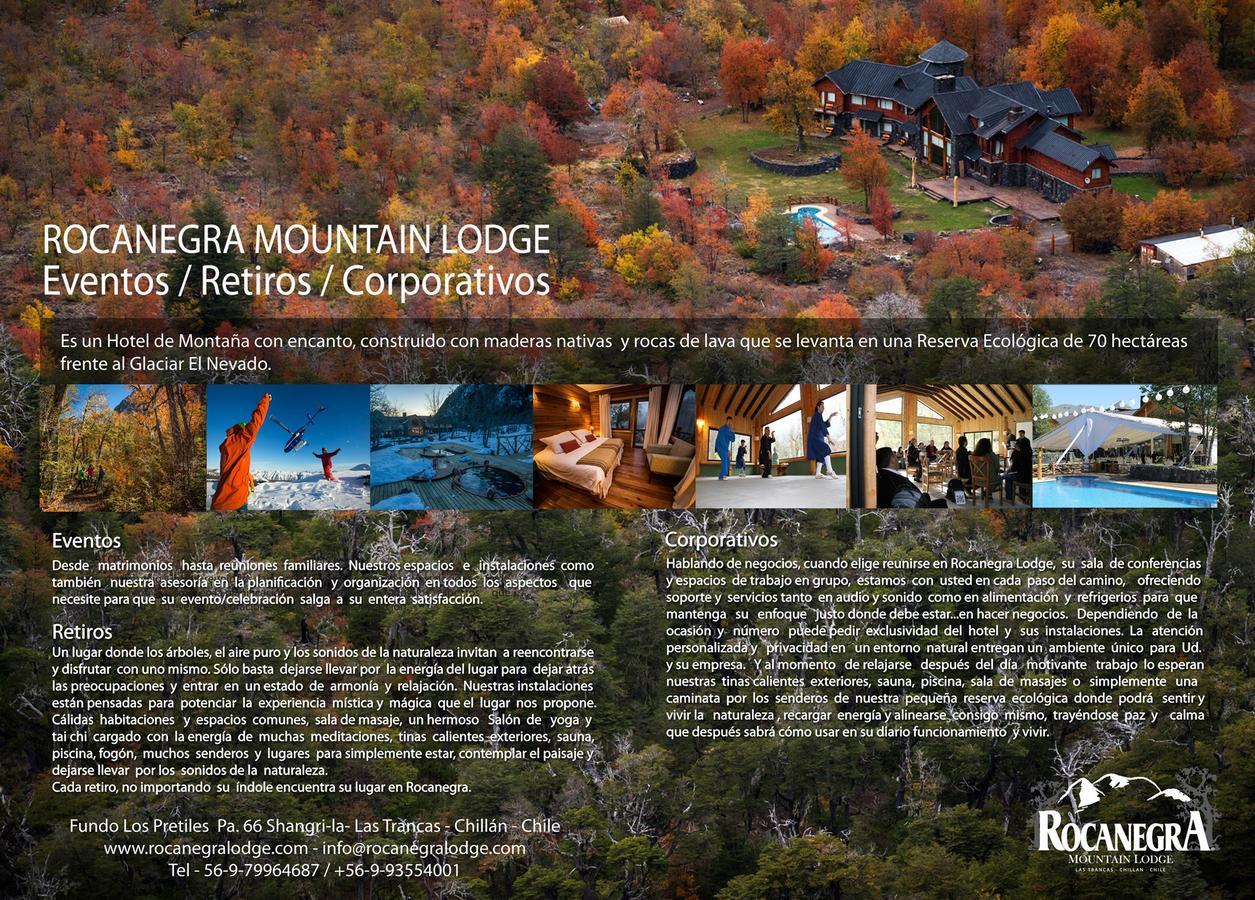 Rocanegra Mountain Lodge Лас Транкас Экстерьер фото