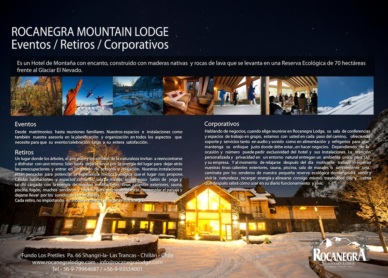 Rocanegra Mountain Lodge Лас Транкас Экстерьер фото